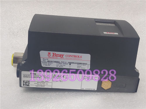 美国BRAY博雷气动定位器6A6DR5-0100NN015KA04-20MA维修调试现货