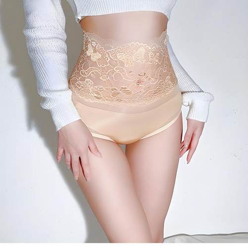 高腰全透明丝袜三角裤全透明