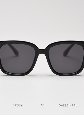 26新款偏光墨镜男女大方框太阳镜防晒可配近视uv400开车防紫外线