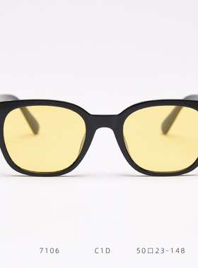 欧美复古黄色偏光太阳镜男女驾驶开车夜视镜户外骑行墨镜防紫外线