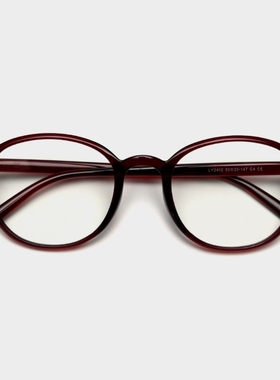 韩系安可拉红色TR90近视眼镜框男女学生大框防蓝光平光镜架配度数