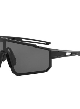 黑色骑行眼镜男酷炫系列防紫外线太阳眼镜运动登山徒步滑雪墨镜女