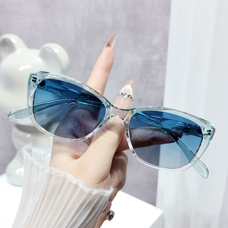 2026新款俏皮猫眼偏光太阳镜男女UV400防晒墨镜高级感防紫外线潮