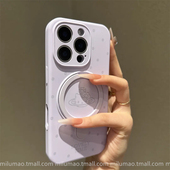 11女款 超好看kitty猫磁吸支架适用17苹果16ProMax手机壳iPhone15promax新款 14液态硅胶13网红12爆款 plus防摔