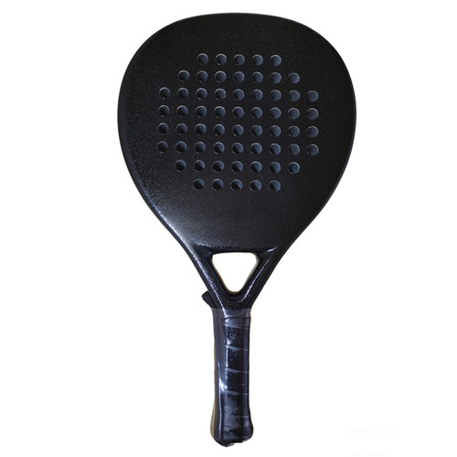 碳纤维板式网球拍teardrop沙滩拍跨境沙滩拍padel racket送拍套