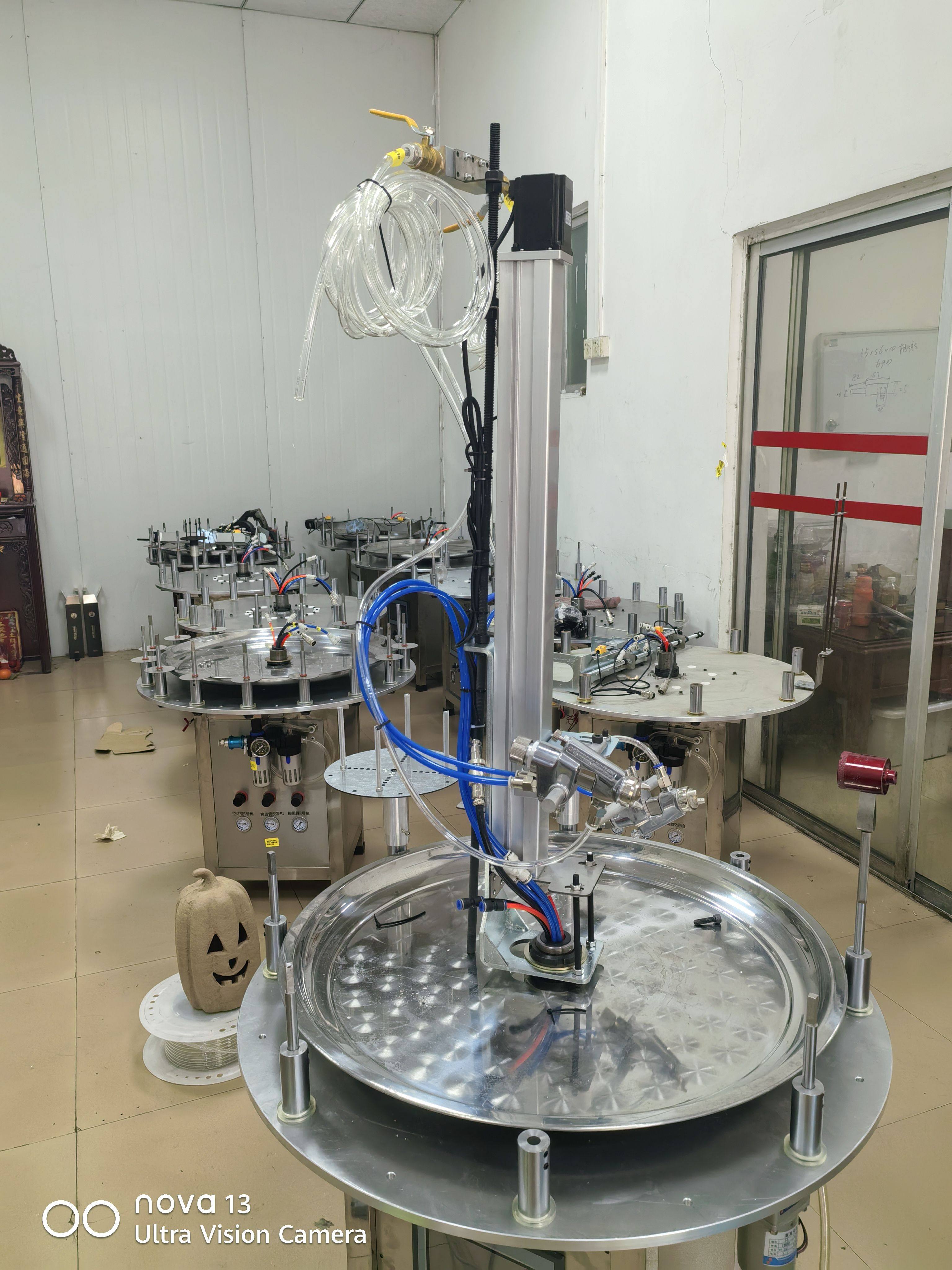 喷涂机多用途不锈钢 铝材材质4转8两用体600行程全自动转盘反复机