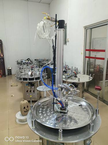 喷涂机多用途不锈钢 铝材材质4转8两用体600行程全自动转盘反复机