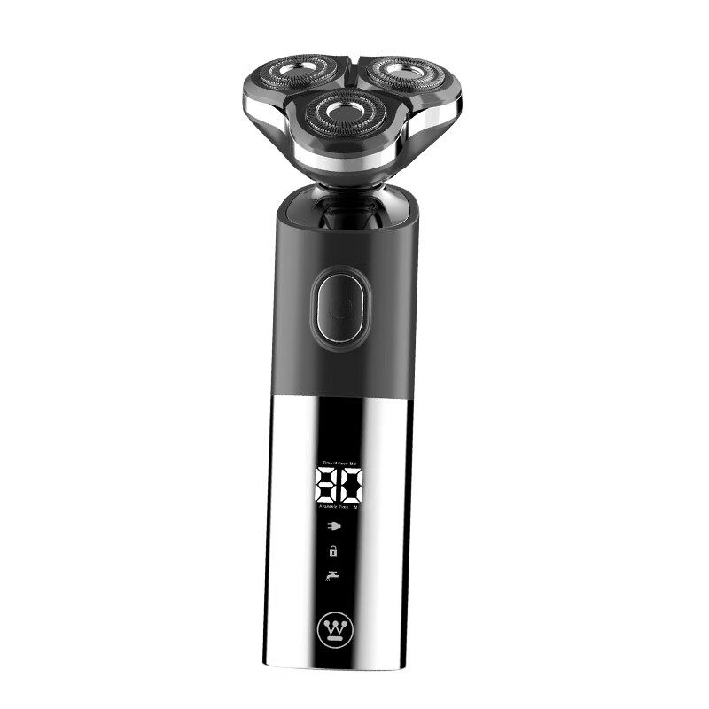 西屋电动剃须刀三刀头全身水洗胡须刀干湿两用3D剃须刀 WL-TX501