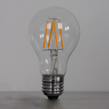 a19led110新款-220ve27螺口节能环保艺术吊灯暖白爱迪生灯泡光源