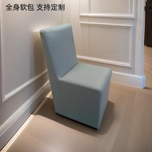 审问谈话座椅留置软包沙发椅办公接待椅培训椅子单人卡座会议防撞