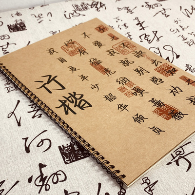 行楷字体字帖好看帅气字体中学生名人名言励志语录硬笔临摹练字帖