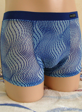 新品Recti Kamas芮克斯青年平角裤头薄款透气纤维网内裤男士内