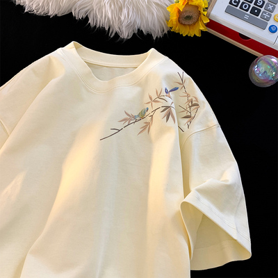 纯棉短袖T恤男士2024年新款夏季