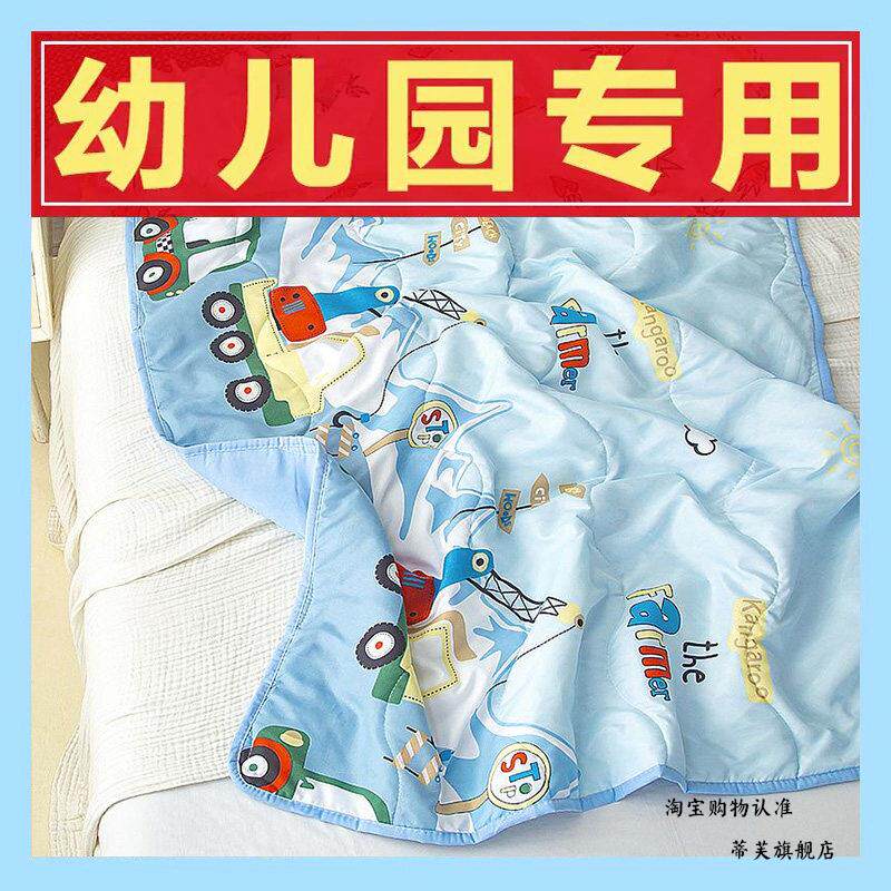 儿童幼儿园夏凉被婴儿宝宝小被子夏季水洗棉空调被午睡薄被芯夏被