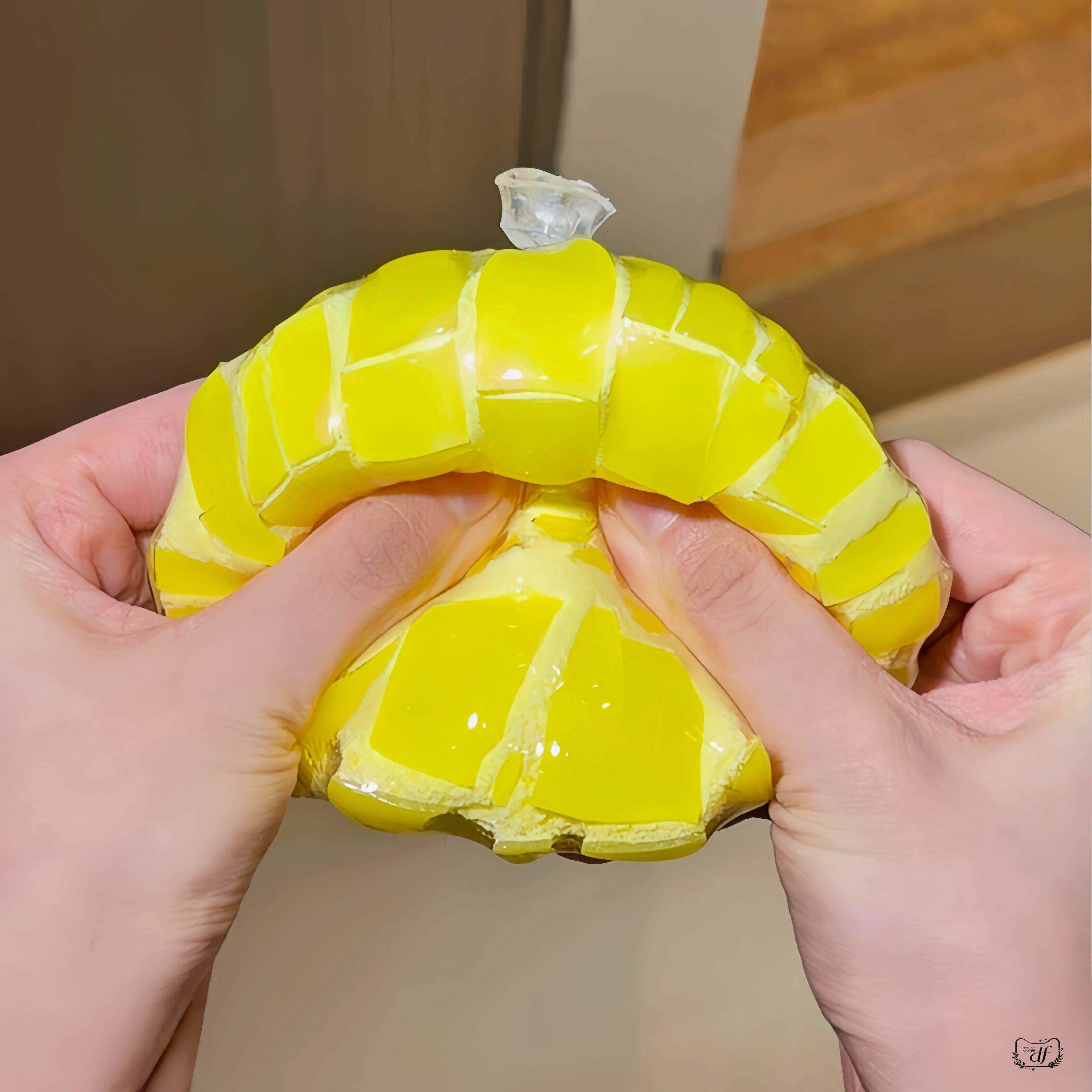 嘎嘣脆!柠檬脆皮捏捏乐手作球解压玩具压力球压学生髪泄治愈神器