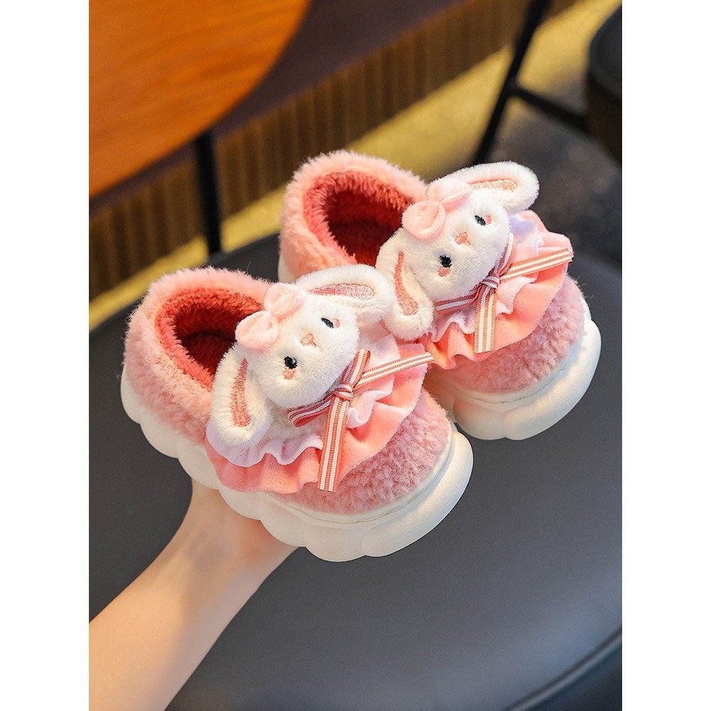 儿童棉拖鞋秋冬季女童卡通室内居家拖鞋小孩可爱保暖亲子宝宝棉鞋,童鞋/婴儿鞋/亲子鞋,儿童棉拖鞋,淘宝优惠券,粉丝福利购,淘宝优惠卷