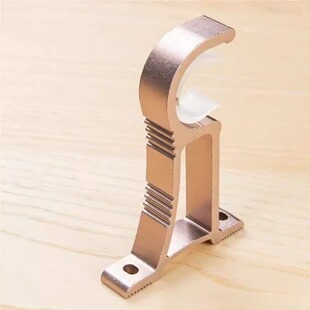 窗帘杆支架固定托架架子罗马杆全套不锈钢挂钩墙钩承重配件卧室