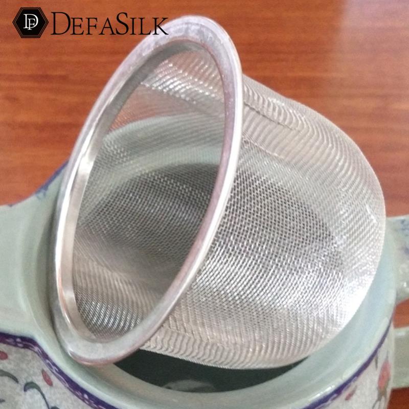 304食品级不锈钢茶虑器茶漏工夫茶壶通用超细过茶壶内胆茶隔茶具