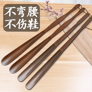 神器鞋 穿鞋 把子鞋 抽孕妇老人鞋 器 实木鞋 扒子提鞋 拔子长柄家用拔鞋
