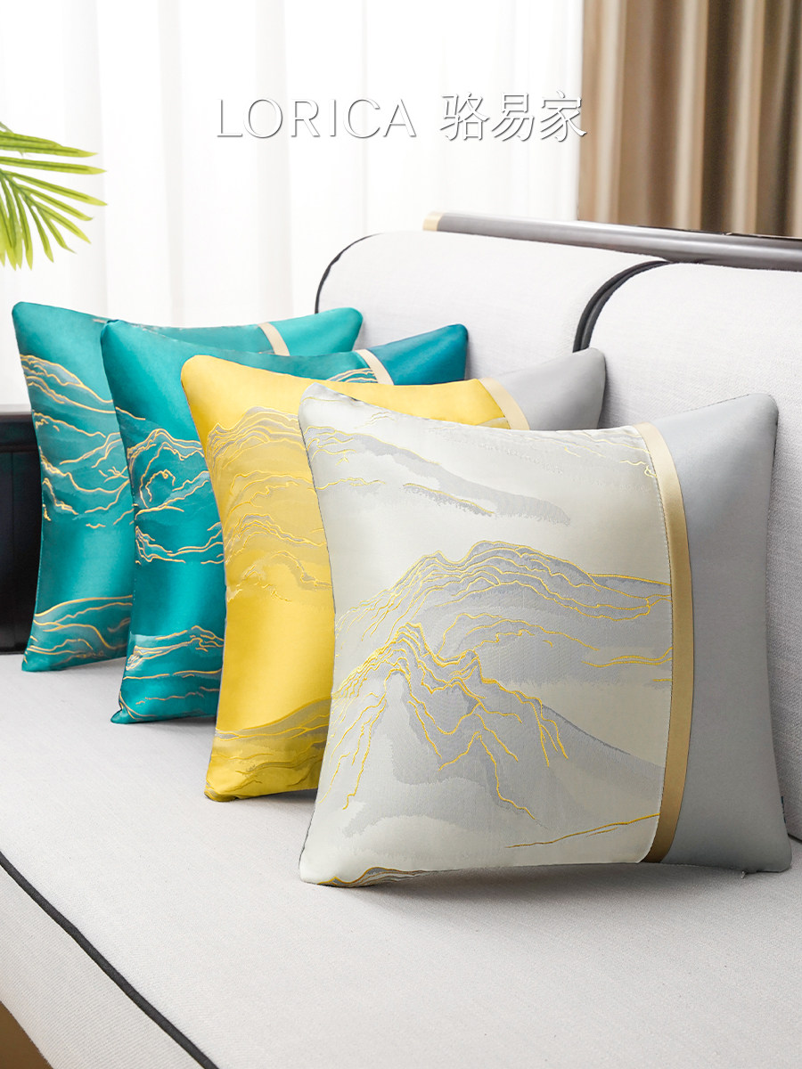 骆易家客厅沙发轻奢抱枕高级感靠枕靠背垫高端抱枕套床上靠枕含芯