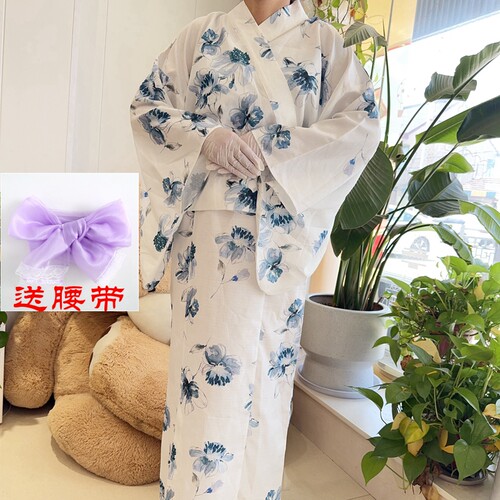 小码日本和服浴衣大码二部分体