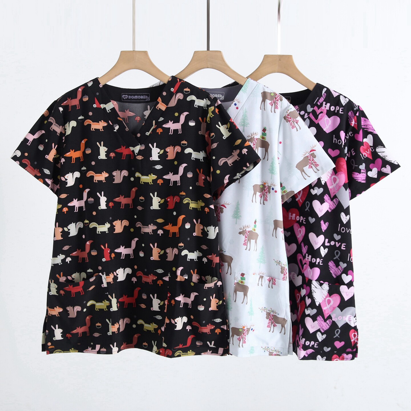 美单医生工作服护士服洗手衣医护图片