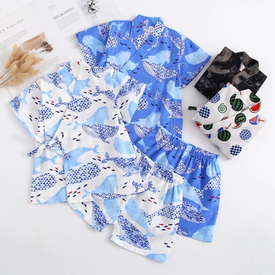 全棉日式和服浴衣套装新花色