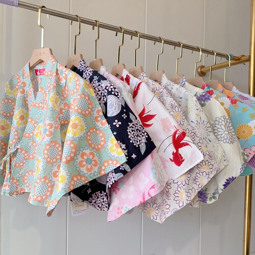 和服浴衣女传统款纯棉面料日系