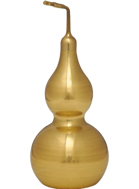 黄铜招财收银台商务礼品葫芦摆件