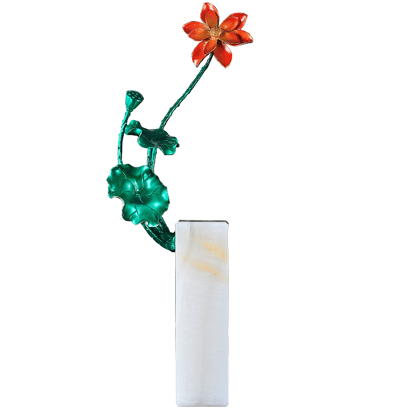 新中式风家居客厅办公室摆件