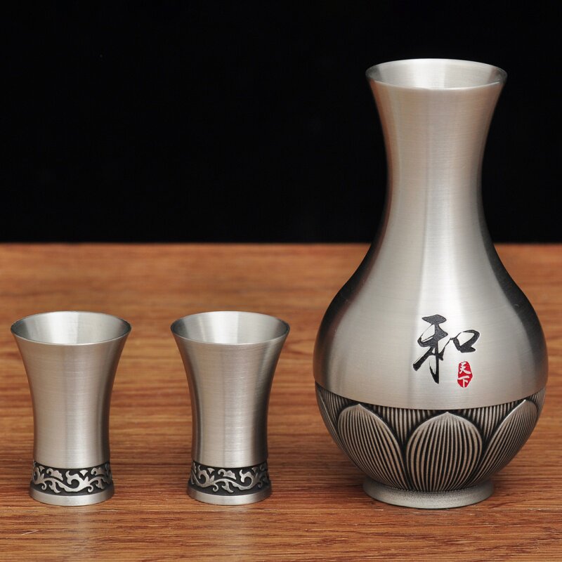 纯锡和天下酒具套装白酒家用酒壶