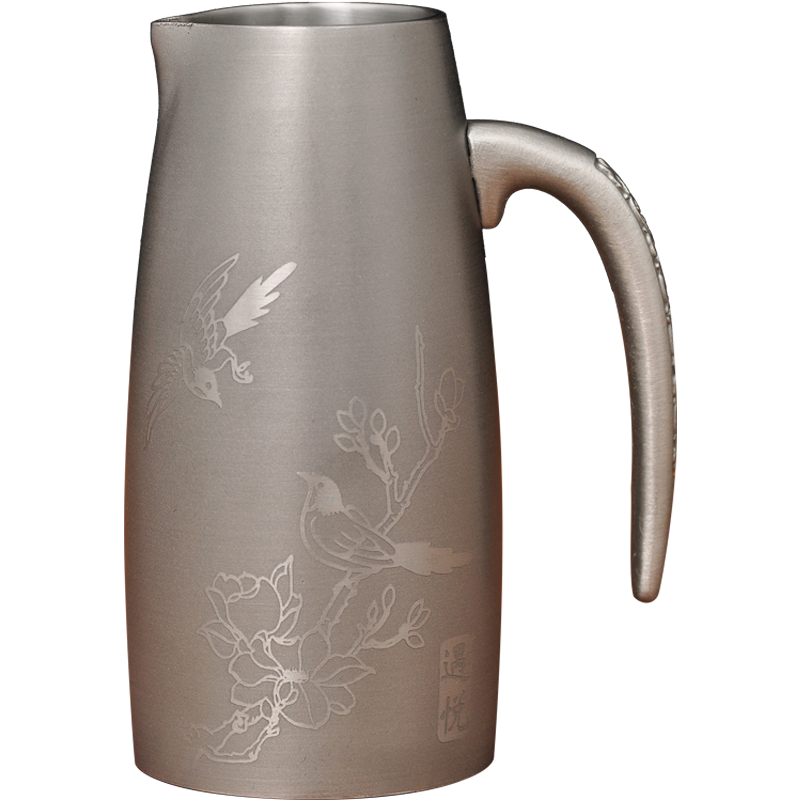 纯锡酒杯酒壶套装分酒器高档锡制中式倒酒壶收藏工艺品商务礼品
