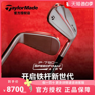 TaylorMade泰勒梅高尔夫球杆全套铁杆组P790第三代远锻造刀背套装