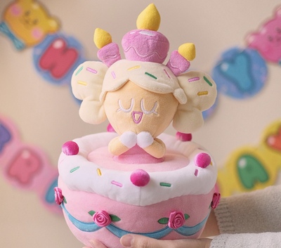 韩国代购跑跑姜饼人COOKIE RUN 玩偶饼干生日快乐蛋糕娃娃/装饰