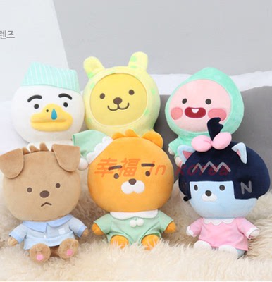 韩国代购正品公仔甜睡卡考屁桃