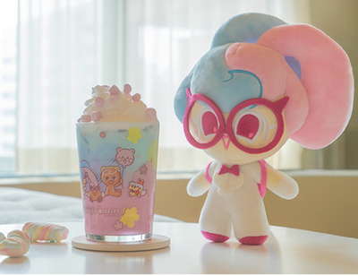 韩国代购cookie run王国跑跑姜饼人棉花兔饼干毛绒公仔贴紙塑胶牌