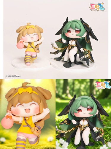 订金/韩国trickcal revive 嘟嘟脸恶作剧穿越异世界牛油模型8.5cm