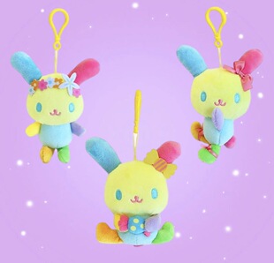 韩国代购 Sanrio正品Usahana花兔 毛絨掛件公仔娃娃玩偶抱枕