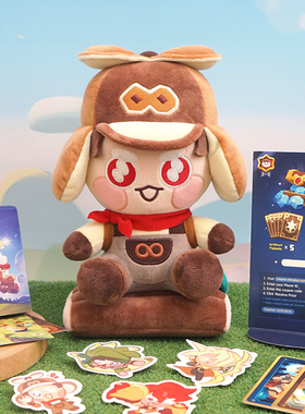 韩国正品 跑跑姜饼人 饼干Cookie Run冒险塔卡片50张娃娃贴纸套装