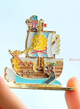 韩国代购 COOKIE RUN 跑跑姜饼人王国 海盜饼干冰箱贴金屬磁贴磁