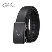 自动扣裤 沙驰皮带男士 商务休闲腰带官方正品 真皮内穿式 带 2026新款