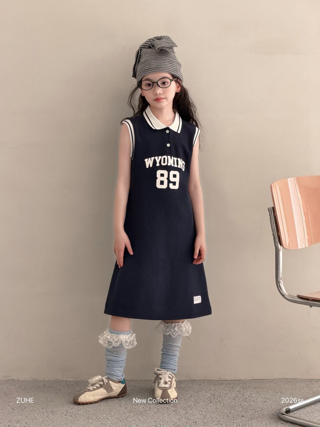 2026年新款女童连衣裙中大童夏季新款儿童洋气背心裙
