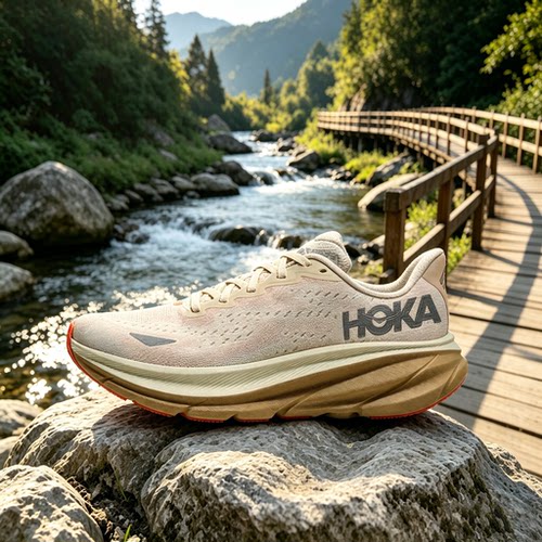 HOKA ONE ONE正品Clifton 9 GTX克利夫顿9防水低帮训练跑步鞋女款