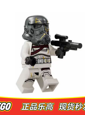 LEGO 乐高 星球大战人仔灰色头盔暗夜士兵风暴兵 sw1417全新75412