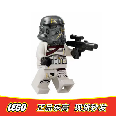 LEGO 乐高 星球大战人仔灰色头盔暗夜士兵风暴兵 sw1417全新75412