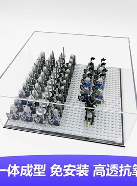 LuckyFigure征兵人仔展示盒M款 适配4块16*16底板 至少放80个