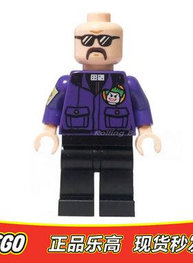 LEGO乐高超级英雄人仔 劳伦斯 布隆克 高徒sh672 全新正品 76161