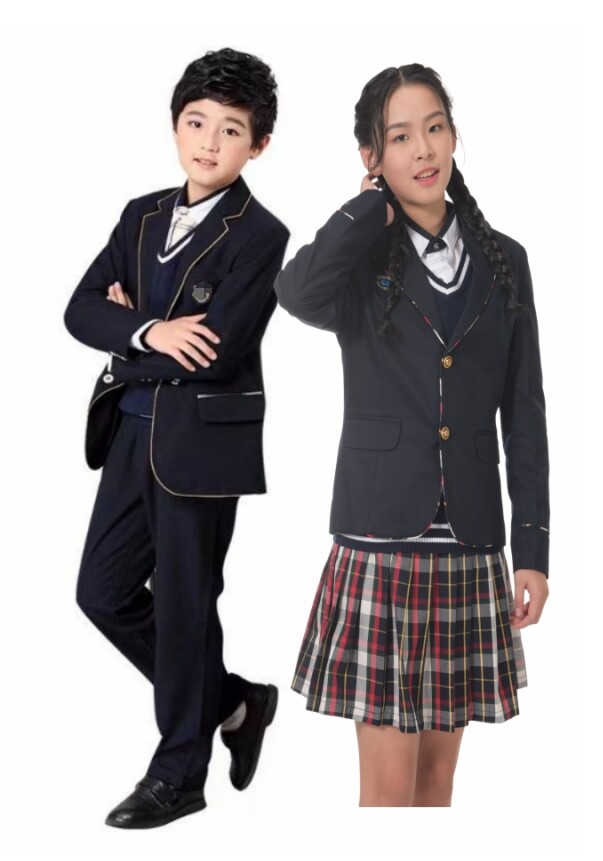 欣嘟乐校服南宁小学冬制服西装