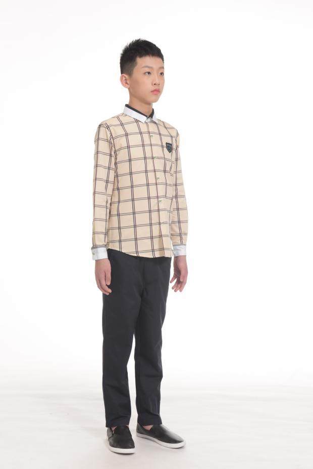 欣嘟乐校服小学男女学生装秋制长裤格子衬衣秋制套装南宁同城包邮