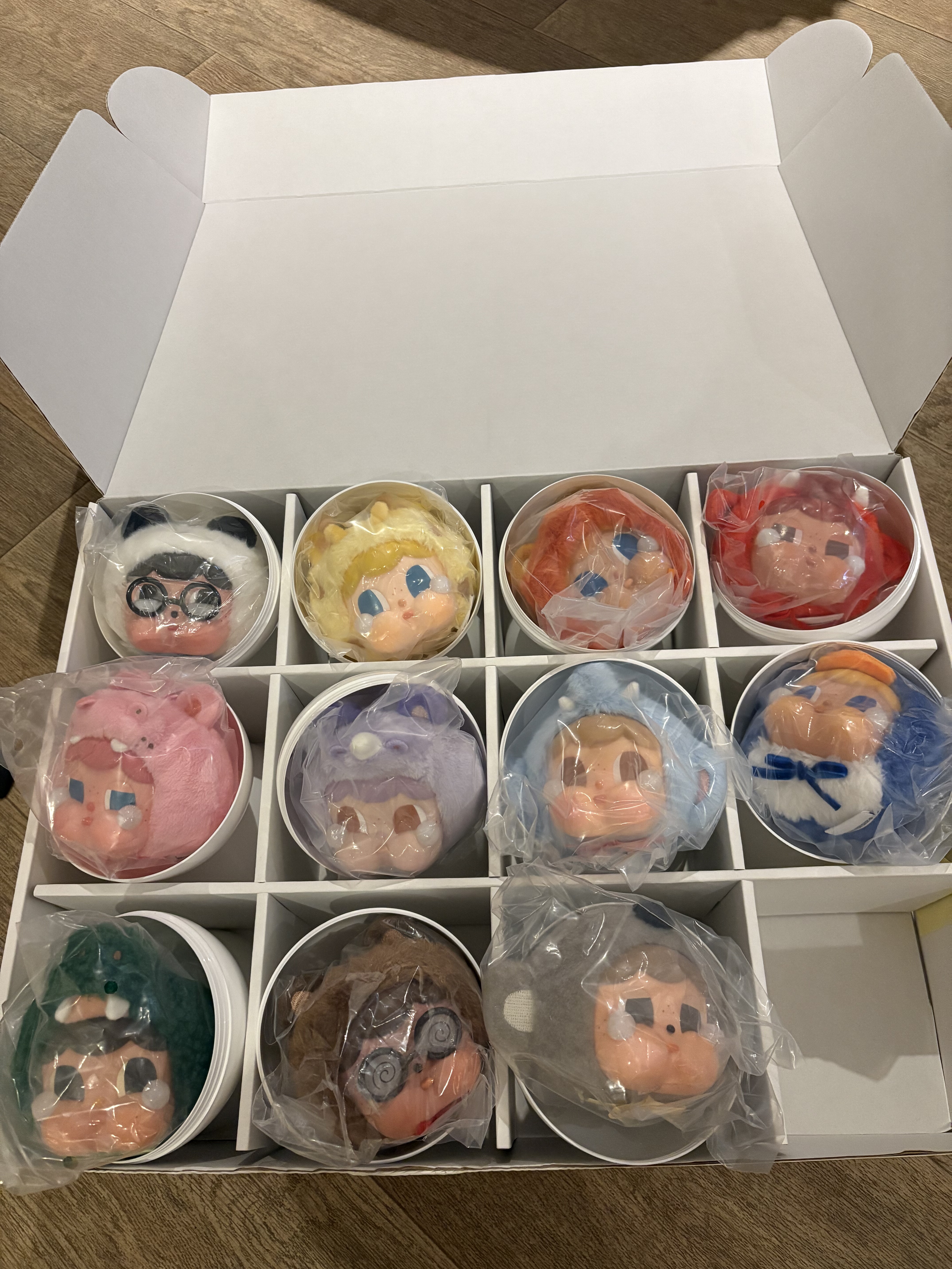 批发扭蛋专区 泰国限定扭蛋crybaby动物系列一套12个全新未拆